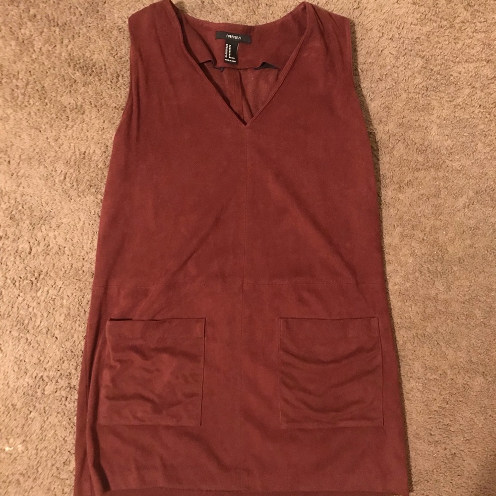 Suede Dress